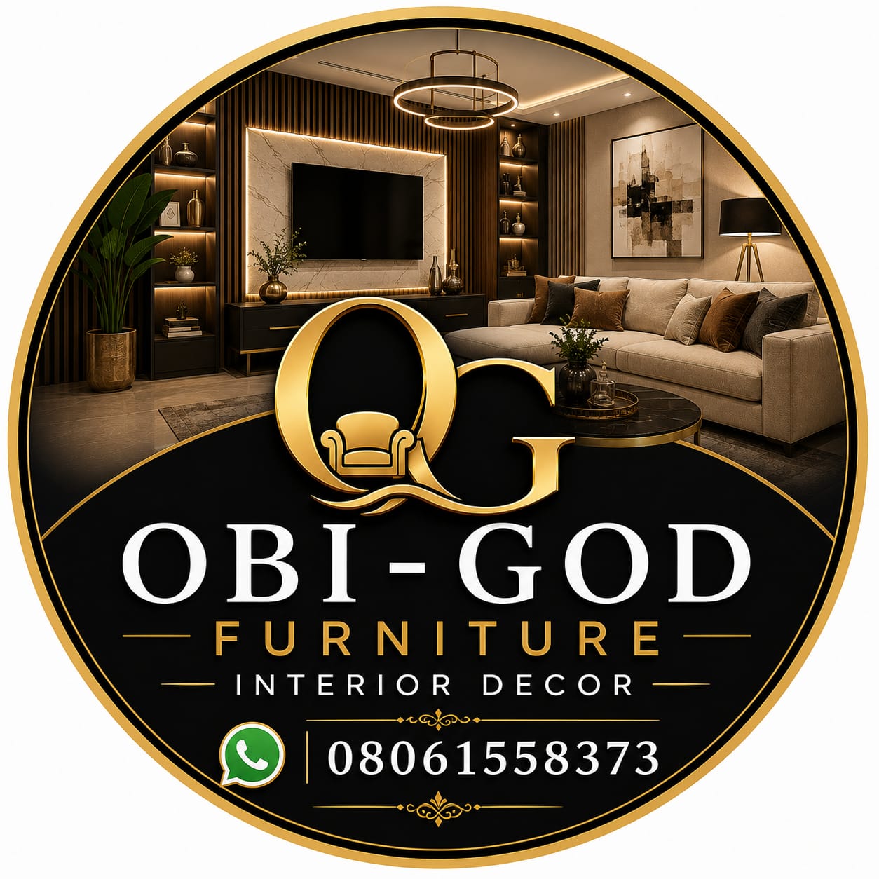 Obi-God furniture interior decor logo