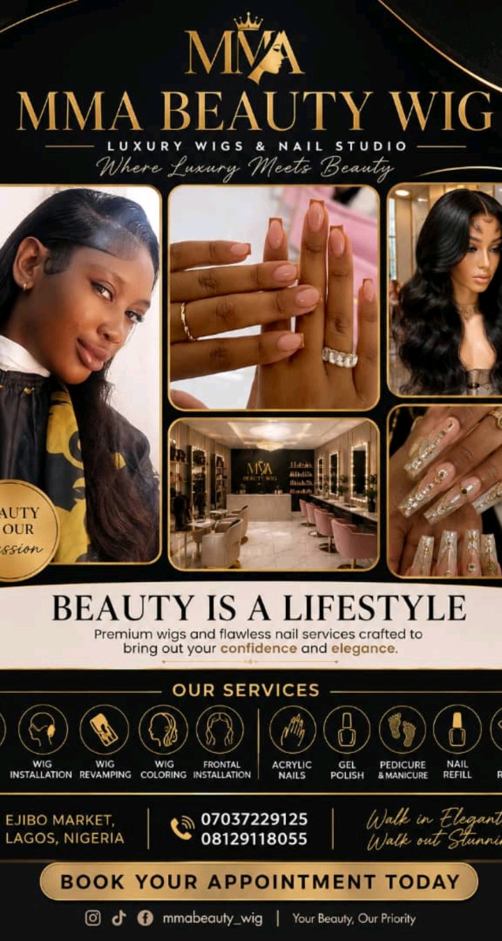 MMA beauty wig logo