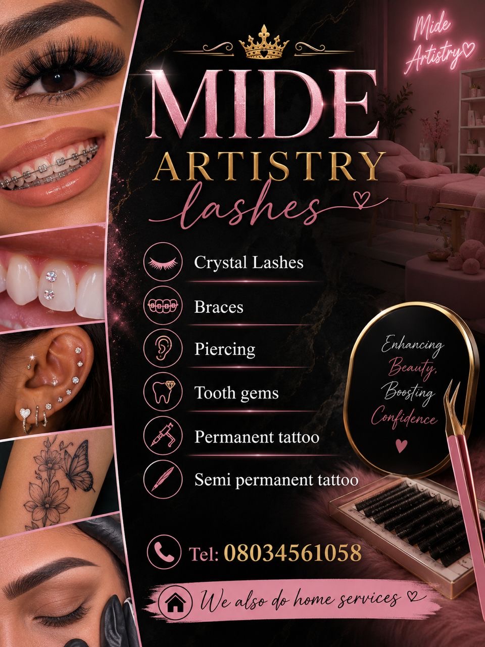 Ayomide Mide artist ✍️ logo
